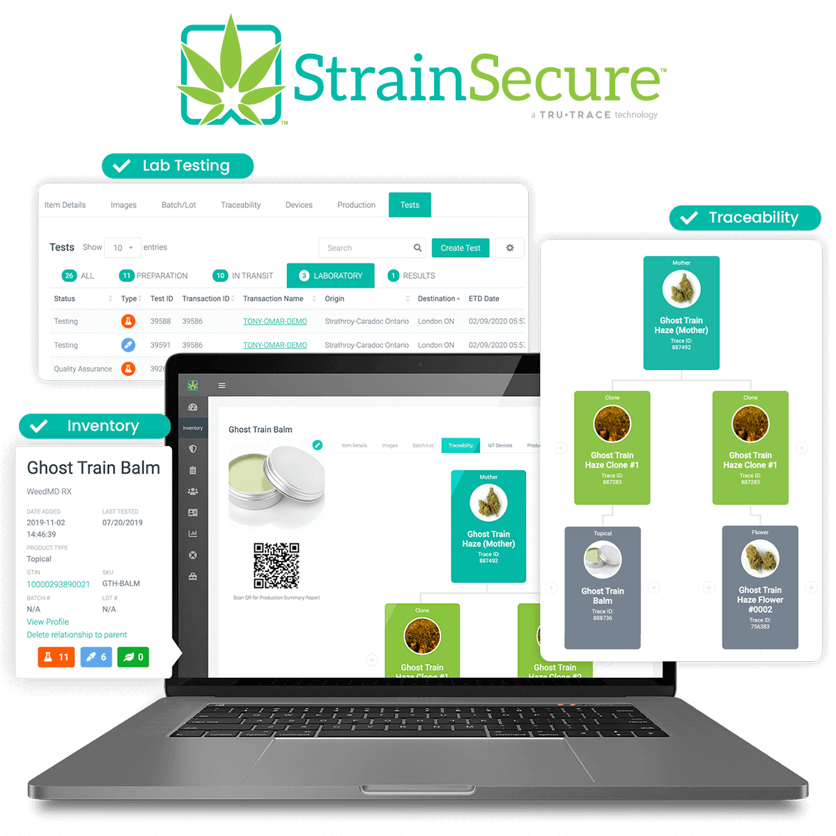 Product SaaS StrainSecure 01